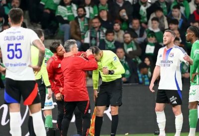 القبض على مشجع بعد إصابة حكم بمقذوف في الدوري الفرنسي