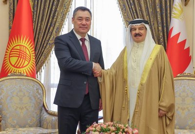 جلالة الملك المعظم والرئيس القيرغيزستاني يؤكدان أهمية تحقيق السلام العادل والشامل في منطقة الشرق الأوسط
