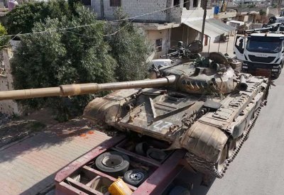 جرحى مدنيون بقصف لحزب الله على بلدة في حمص