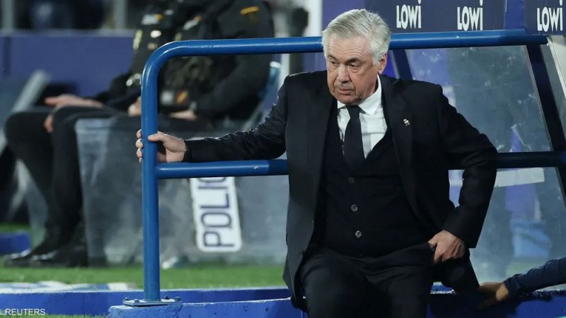 أنشيلوتي يتحدث عن مستقبله مع ريال مدريد بعد "صدمة الكأس"