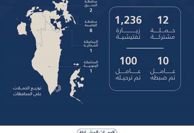 هيئة تنظيم سوق العمل: 1248حملة وزيارة تفتيشية