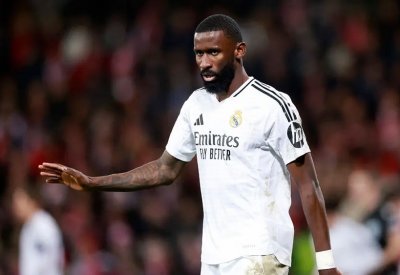 روديغر يغيب عن ريال مدريد لمدة شهرين