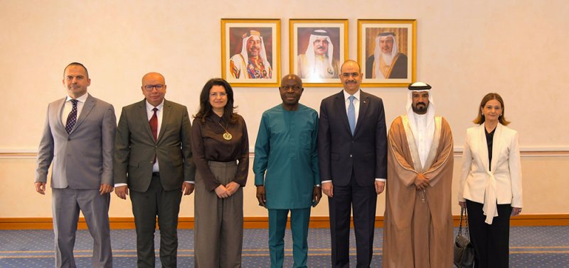 وزير الشؤون القانونية وزير العمل بالوكالة يلتقي المدير العام لمنظمة العمل الدولية