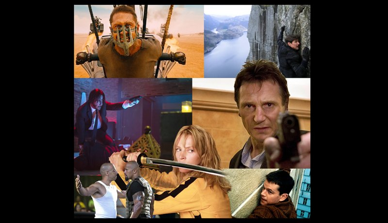 أفضل أفلام الأكشن الحديثة في هوليوود