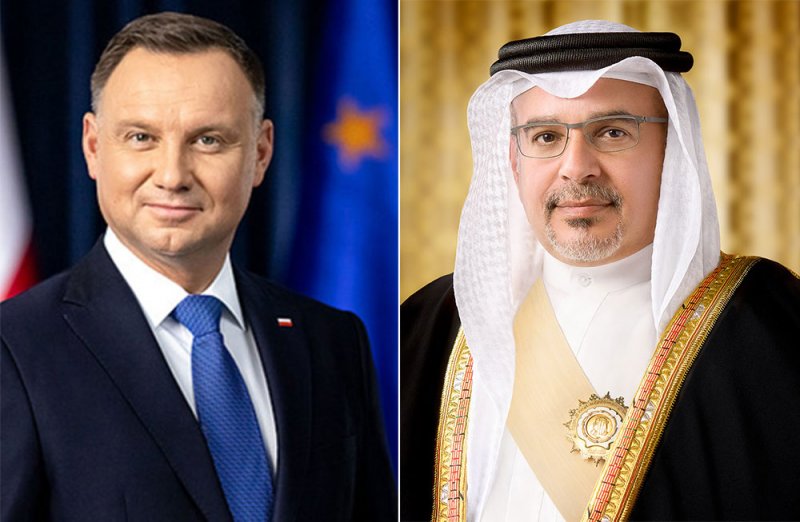 سمو ولي العهد رئيس مجلس الوزراء يهنئ رئيس جمهورية بولندا بذكرى يوم الدستور