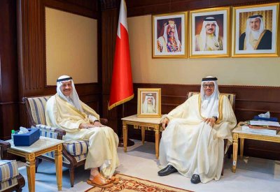 وزير الخارجية يستقبل سفير المملكة العربية السعودية لدى مملكة البحرين
