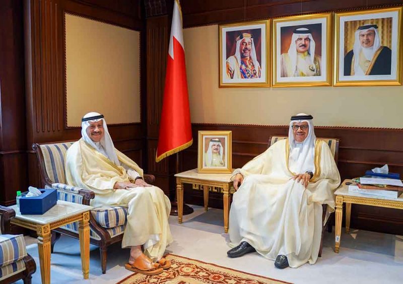 وزير الخارجية يستقبل سفير المملكة العربية السعودية لدى مملكة البحرين