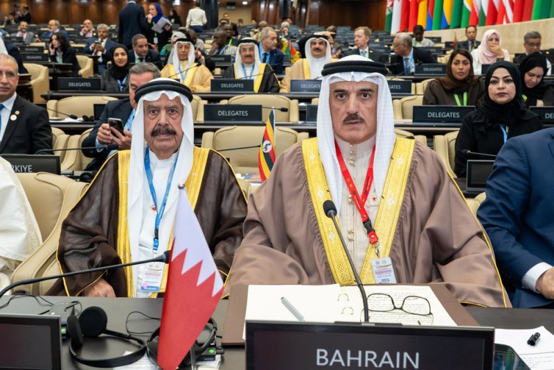 البحرين تدعم جهود السلام في المنطقة والعالم
