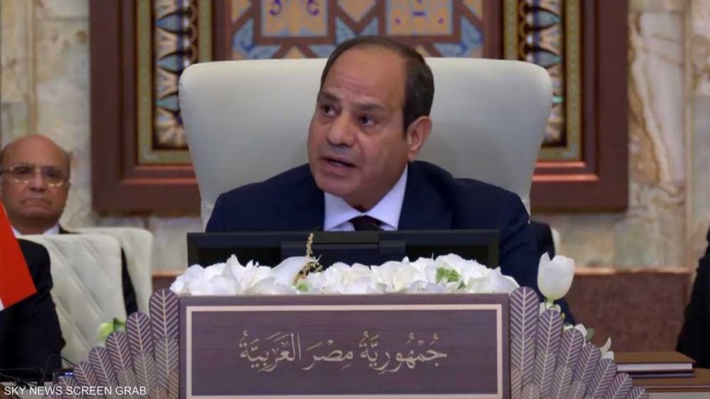 السيسي: أطالب ترامب بالضغط على إسرائيل لتحقيق السلام