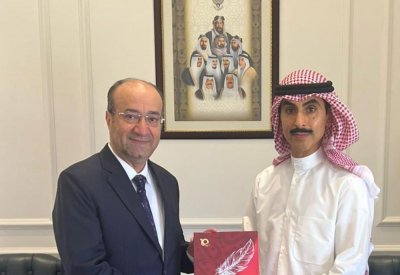 سفير الكويت لدى المملكة يستقبل الكاتب بـ "البلاد" زهير توفيقي