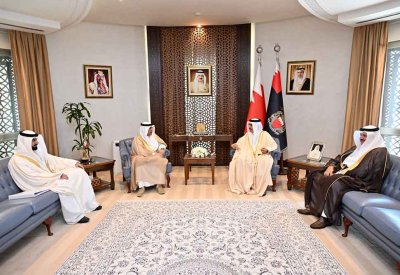 وزير الداخلية يستقبل الأمين العام لمجلس التعاون الخليجي