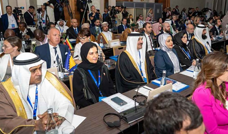 وفد الشعبة البرلمانية يؤكد التزام البحرين بالتنمية المستدامة والمناخية أمام منتدى مراكش البرلماني الاقتصادي