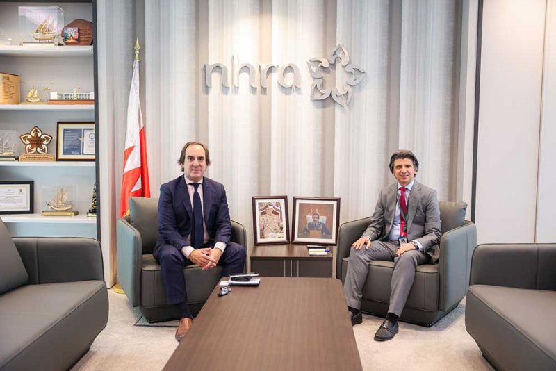 الأنصاري يستقبل نائب رئيس البعثة للشؤون الاقتصادية بسفارة الأرجنتين والمقيم في الرياض