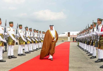 سمو ولي العهد رئيس مجلس الوزراء يصل إلى ماليزيا