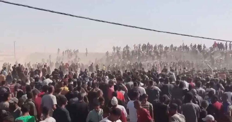 إيقاف توزيع المساعدات مؤقتا في غزة