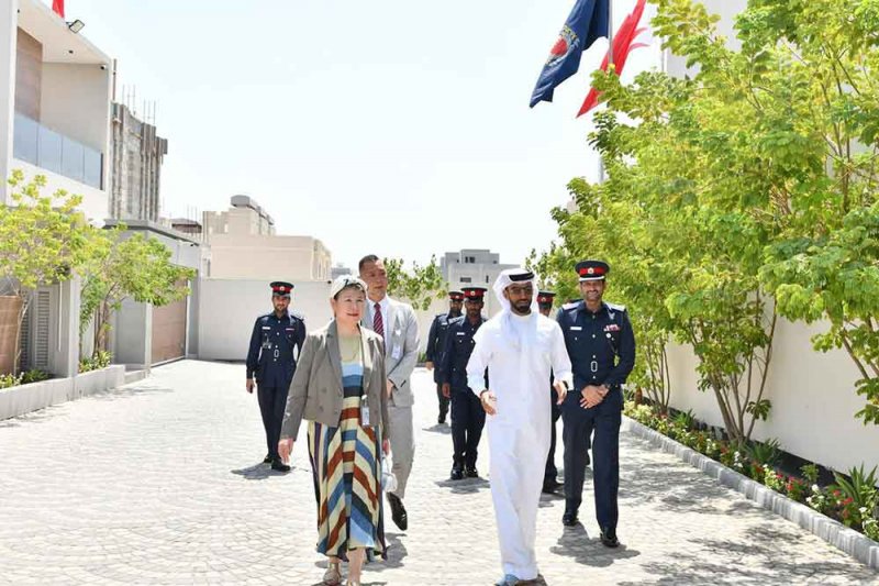 مدير "العقوبات البديلة" يستقبل السفيرة اليابانية ويستعرض مشروع السجون المفتوحة