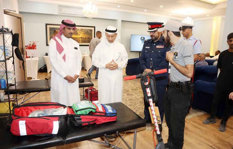 محافظة العاصمة تنظم معرض لـ"المنصة الوطنية للحماية المدنية ودعم الحياة "