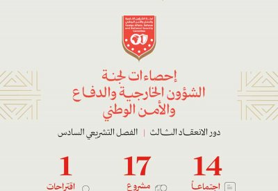 "خارجية الشورى" تنجز 17 تقريرًا خلال دور الانعقاد الثالث