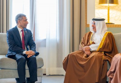 سمو ولي العهد رئيس مجلس الوزراء: حرص متبادل على مواصلة تعزيز العلاقات بين مملكة البحرين وجمهورية بنغلاديش الشعبية بما يحقق التطلعات المشتركة للبلدين