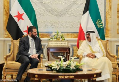 أمير الكويت والرئيس السوري يبحثان سبل دعم العلاقات الثنائية