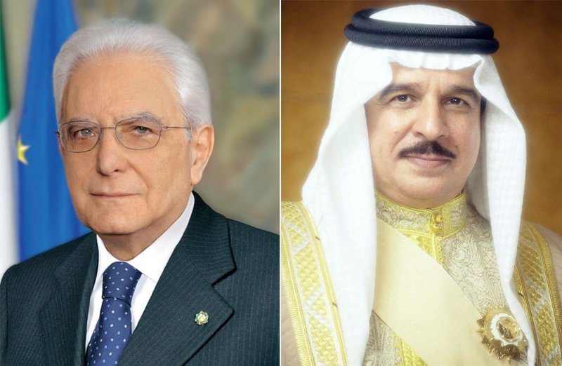 جلالة الملك المعظم يهنئ رئيس جمهورية إيطاليا بذكرى العيد الوطني