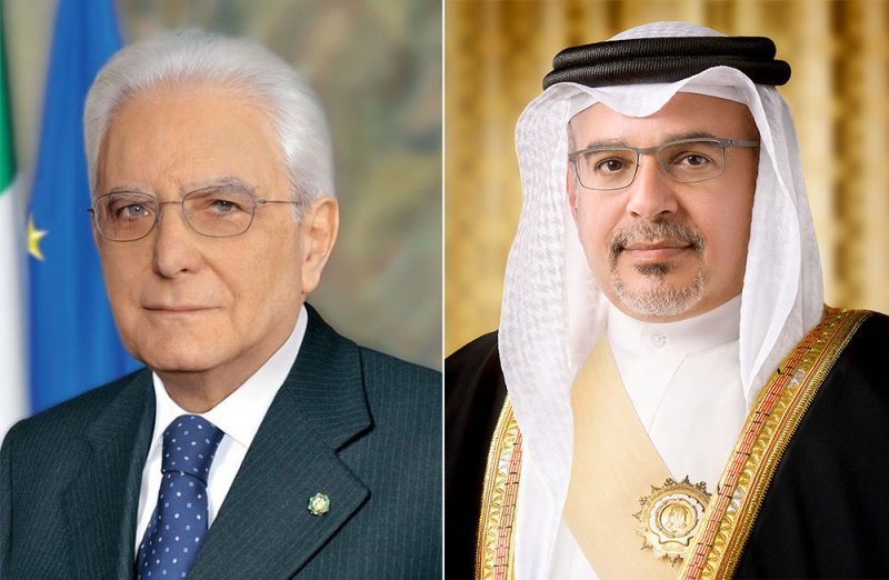 سمو ولي العهد رئيس مجلس الوزراء يهنئ رئيس جمهورية إيطاليا بذكرى العيد الوطني