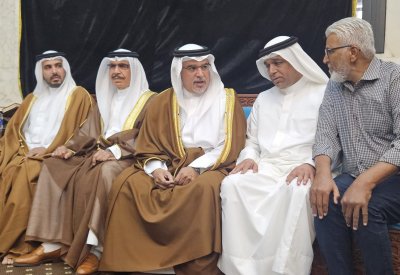 سمو ولي العهد رئيس مجلس الوزراء يواسي عائلتي حادث سار
