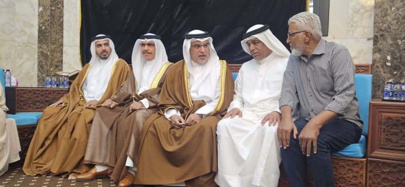 سمو ولي العهد رئيس مجلس الوزراء يواسي عائلتي حادث سار