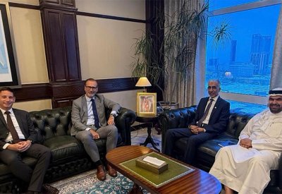 وزير الأشغال يستقبل سفير جمهورية ألمانيا الاتحادية لدى مملكة البحرين