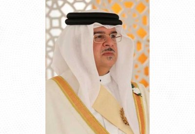 سمو ولي العهد رئيس الوزراء يتلقى برقية تهنئة من وزير شئون الديوان الملكي