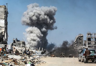 قتلى فلسطينيون بغارات إسرائيلية في قطاع غزة