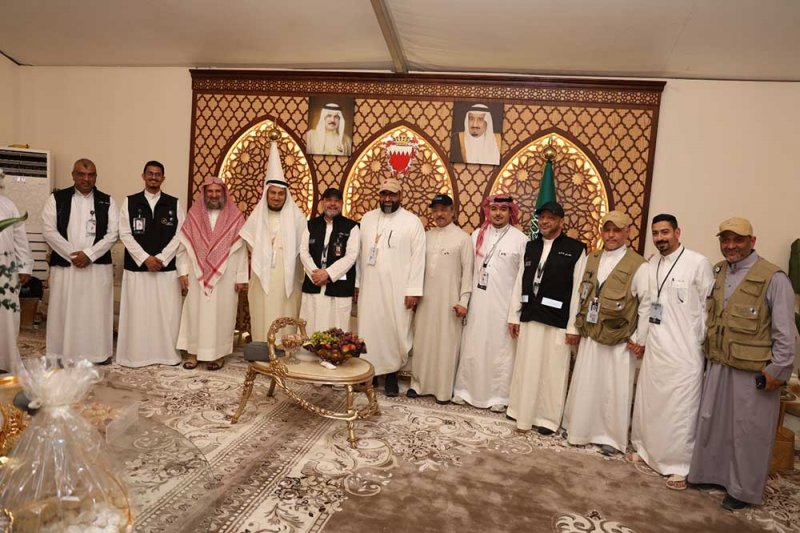 بعثة البحرين تستقبل شركة ضيوف البيت