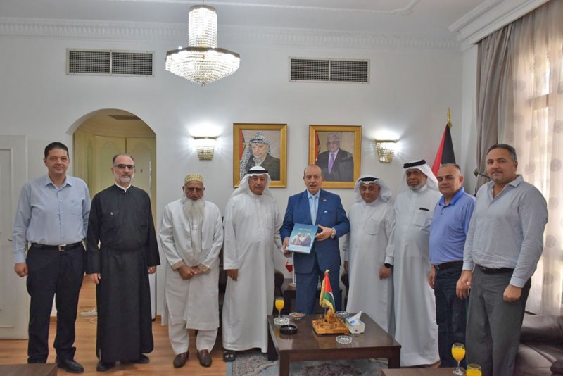 ‏السفير الفلسطيني يشيد بجهود جمعية "تعايش" في ترسيخ ونشر ثقافة التسامح والتعايش ‏السلمي‏