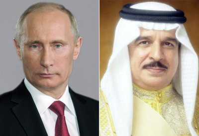 جلالة الملك المعظم يهنئ الرئيس الروسي بذكرى اليوم الوطني