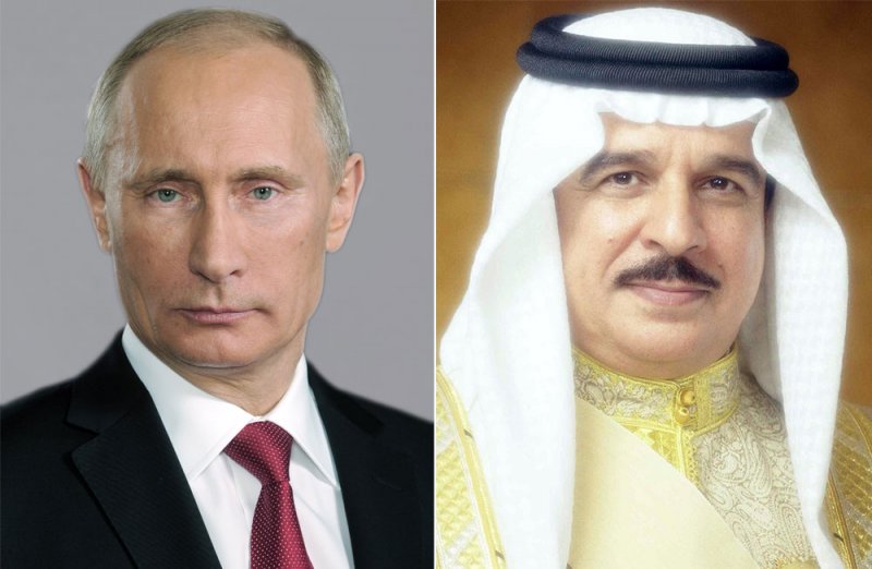 جلالة الملك المعظم يهنئ الرئيس الروسي بذكرى اليوم الوطني