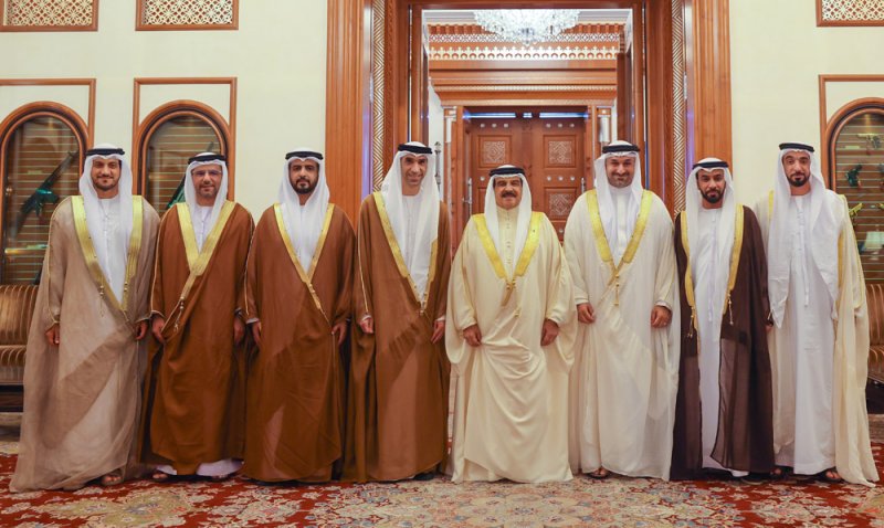 الملك المعظم: زيادة حجم التبادل التجاري البحريني الإماراتي