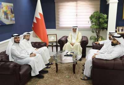 محافظ الشمالية يستقبل رئيس جمعية البحرين للسكلر لبحث التعاون المشترك
