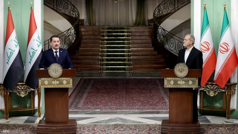 بزشكيان يدعو العراق لمنع إسرائيل من استخدام أجوائه