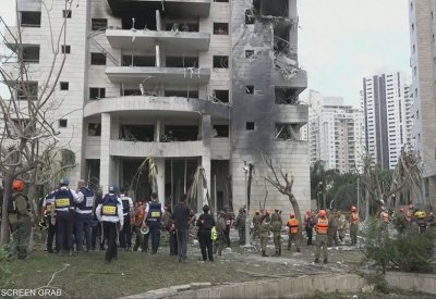 5 قتلى ومئات الجرحى في أعنف هجوم إيراني على إسرائيل