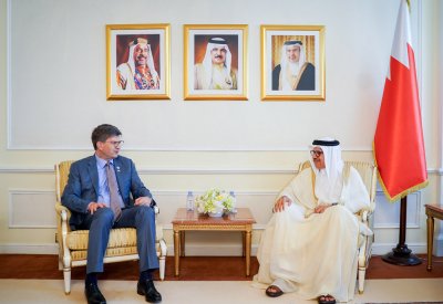 وزير الخارجية يستقبل وفدًا من مجلس النواب الأمريكي