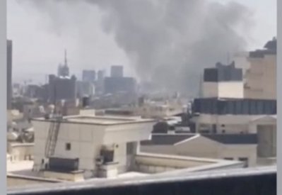 فيديو متداول للقصف الإسرائيلي على طهران