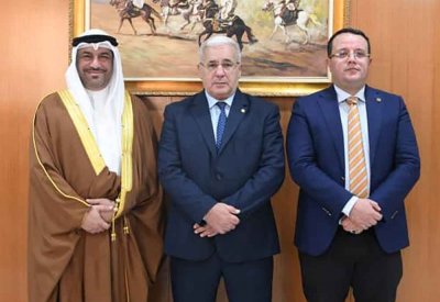 رئيس المجلس الشعبي الوطني في الجمهورية الجزائرية الديمقراطية الشعبية يستقبل سفير مملكة البحرين في الجزائر