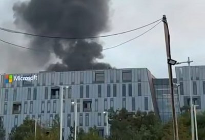 فيديو لضربة إيرانية في بئر السبع.. وحريق قرب مبنى مايكروسوفت