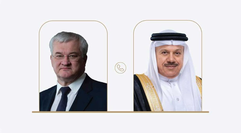 وزير الخارجية يتلقى اتصالًا هاتفيًا من وزير خارجية أوكرانيا