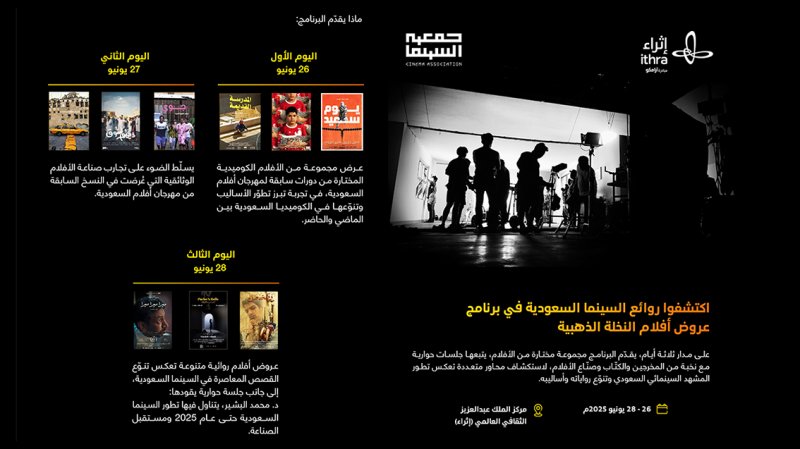 مهرجان أفلام السعودية يُفعّل ذاكرة أفلامه في إثراء