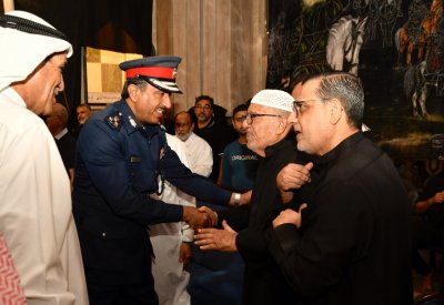 نائب محافظ المحرق يتفقد مآتم المحافظة ويشيد بالجهود التنظيمية لموسم عاشوراء