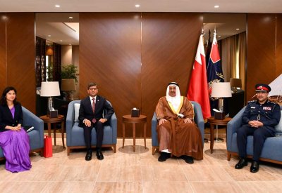 وكيل وزارة الداخلية يستقبل السفير النيبالي لدى البحرين