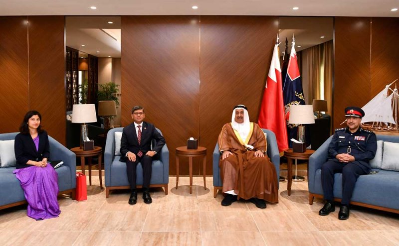 وكيل وزارة الداخلية يستقبل السفير النيبالي لدى البحرين