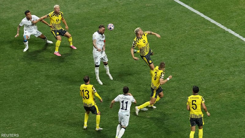 دورتموند يتأهل للقاء ريال مدريد في ربع نهائي مونديال الأندية