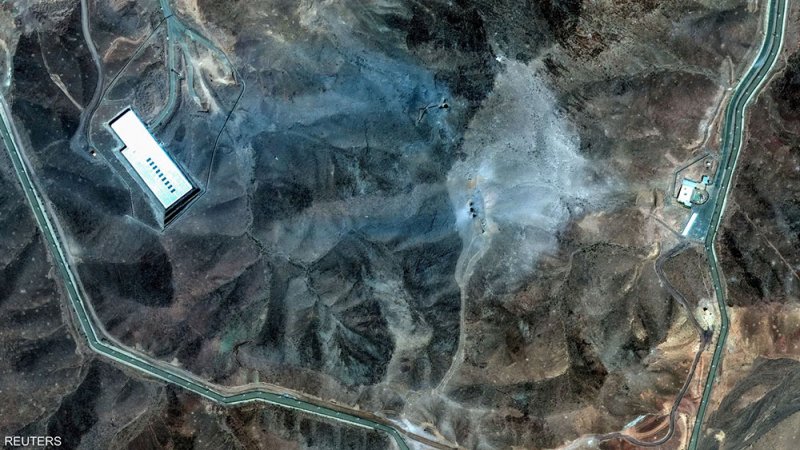 إيران تكشف تأثير "الضربة الأميركية" على موقع فوردو النووي